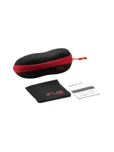 IRUS by IDEE Women Rectangle Sunglasses with UV Protected Lens IRS1288C1SG