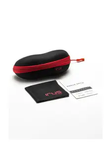 IRUS by IDEE Men Square Sunglasses with UV Protected Lens IRS1332C2SG