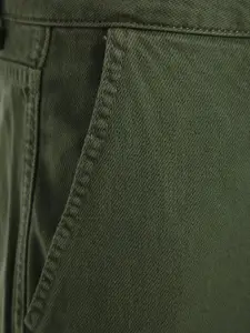 Trendyol Men Solid Cargo Shorts