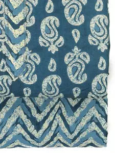 Sun Fashion And Lifestyle Paisley Printed Pure Cotton Unstitched Dress Material