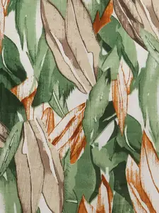 FASHOR Abstract Printed Cotton A-Line Kurta