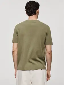MANGO MAN Fine Knit T-shirt