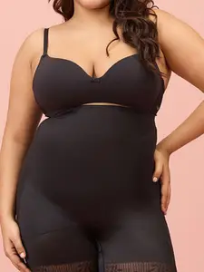 Nykd Bonded Mid-Rise Lace Tummy & Thigh Shapewear