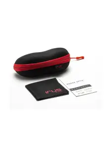 IRUS by IDEE Men Square Sunglasses with UV Protected Lens IRS1324C1SG