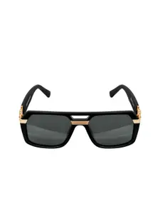 DressBerry Women Browline Sunglasses with UV Protected Lens DBSG24-22060-BK