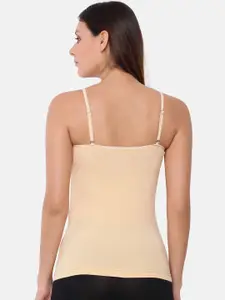 GOLDSTROMS Women Solid Pack Of 2 Cotton Non-Padded Camisoles