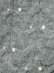 Koton Women Embroidered Pullover with Embroidered Detail