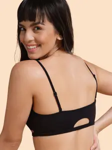 Enamor Basic Non Padded Wirefree Full Coverage Cotton Cami Bra A022