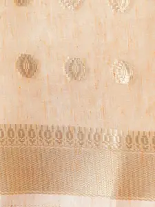 Jaipur Kurti Zari Woven Banarasi Organza Saree