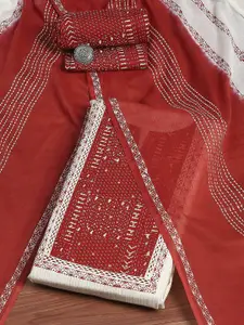 Biba Geometric Printed Unstitched Dress Material