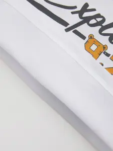 DeFacto Boys Printed Pure Cotton T-shirt With Short