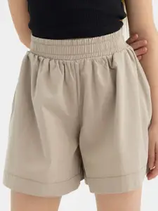 DeFacto Girls Solid Regular Fit Shorts