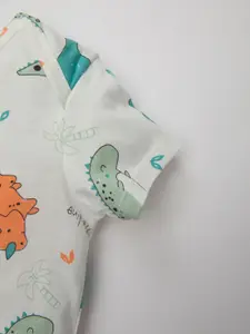 DeFacto Boys Printed Pure Cotton T-shirt With Shorts