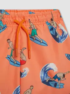 DeFacto Boys Printed T-shirt With Shorts