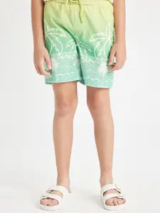 DeFacto Boys Printed Swim Shorts