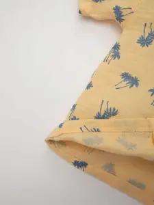 DeFacto Boys Printed Pure Cotton Shirt with Shorts