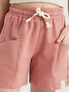 DeFacto Girls Solid Regular Fit Shorts