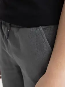 DeFacto Boys Solid Mid-Rise Shorts