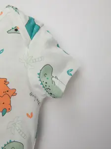 DeFacto Boys Printed Pure Cotton Top With Short