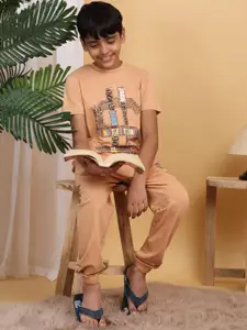 Sweet Dreams Boys Graphic Printed Pyjama Set Night suit