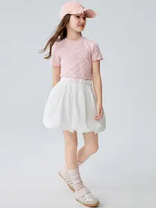 INCLUD Girls Elasticated Waistband Balloon Skirt