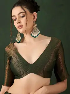 Sangria Woven Design Saree With Blouse Piece