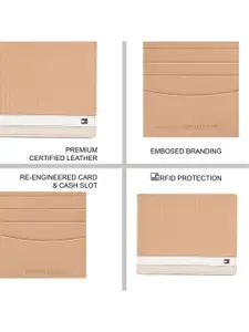 Tommy Hilfiger Men Leather Two Fold Wallet