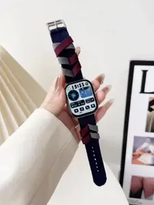 PEEPERLY Braided Essence Scratch Resistance Compatible Smart Watch Strap