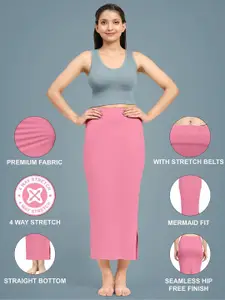 Trendmalls Pack Of 2 Mid-Rise Saree Shapewear