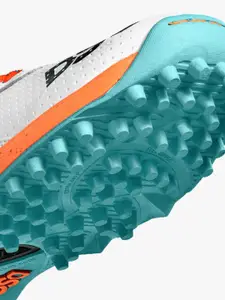 DSC Jaffa 22 Cricket Shoes for Mens, Color : White - Orange