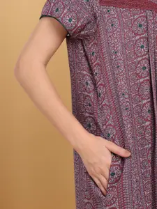 Sweet Dreams Printed Maxi Nightdress