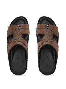 IMCOLUS Men Leather Comfort Sandals