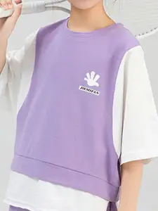 INCLUD Girls T-shirt with Shorts