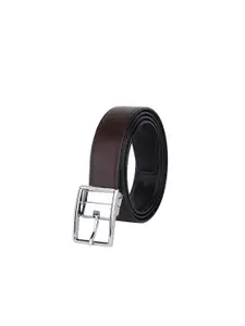 WINSOME DEAL  Men Tang Closure Textured Formal Belt