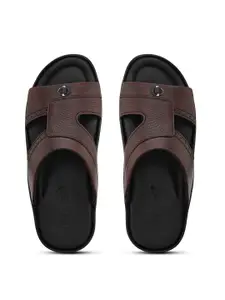 IMCOLUS Men Leather Comfort Sandals