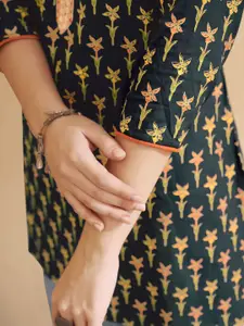 Anouk Floral Printed Pure Cotton Kurti