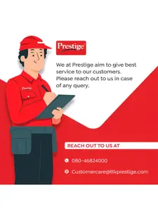 Prestige Vista 900 Silver Toned Kitchen Hood Chimney - Turbo Suction - 1000m3/hr