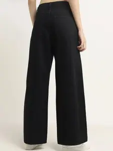 BAESD Women Mid-Rise Flared Stretchable Jeans