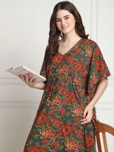 Secret Wish Printed Maxi Nightdress