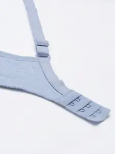 Enamor Non Padded Wirefree High Coverage Stretch Cotton Everyday Bra A042