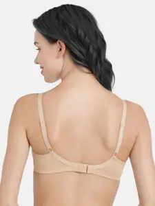 Enamor Non Padded Wirefree High Coverage Stretch Cotton Everyday Bra A042