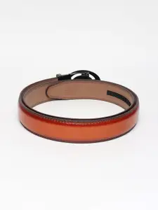 WINSOME DEAL Men Solid Slider Buckle Closure Casual Belt