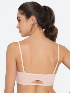 Enamor Basic Non Padded Wirefree Full Coverage Cotton Cami Bra A022