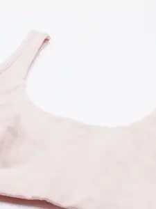 Enamor Non-Padded Wirefree & High Coverage Low Impact Sports Bra Sb06