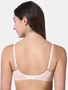 Enamor Non Padded Wirefree High Coverage Stretch Cotton Everyday Bra A042