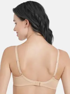 Enamor Non Padded Wirefree High Coverage Stretch Cotton Everyday Bra A042