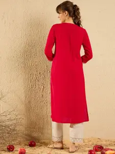 Indo Era Women Floral Kurta