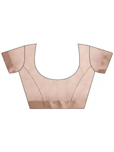 Libas Floral Printed Woven Design Zari Saree