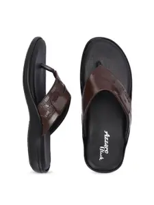 Azzaro Black Men Slip-On Flipflop