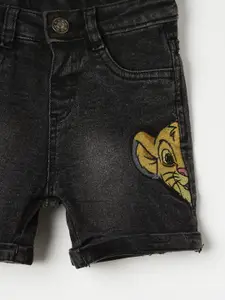 Juniors by Lifestyle Boys Disney Lion King Washed Denim Shorts